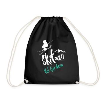 Ski Val Gardena - Sac de sport léger - noir - Devant