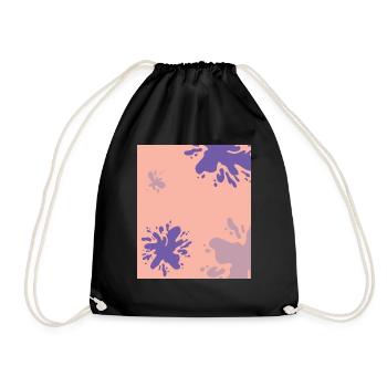 Kleks - Drawstring Bag - black - Front