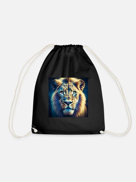 Lion - Turnbeutel - Schwarz