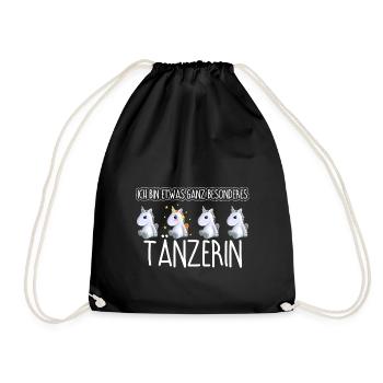 TÄNZERIN - Toll - Turnbeutel - Schwarz - Vorne