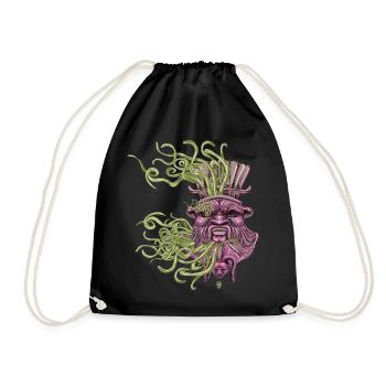 Bes Under Water - Drawstring Bag - black - Front