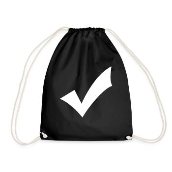 Coche - blanc - Sac de sport léger - noir - Devant