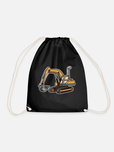 Bagger Shirt - Turnbeutel - Schwarz