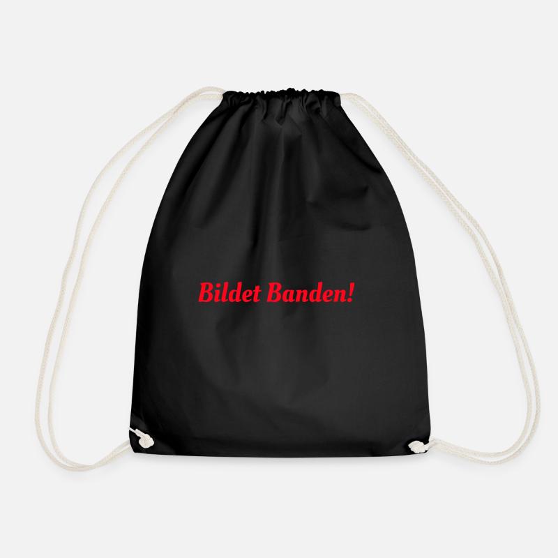 Bildet Banden - Turnbeutel - Schwarz
