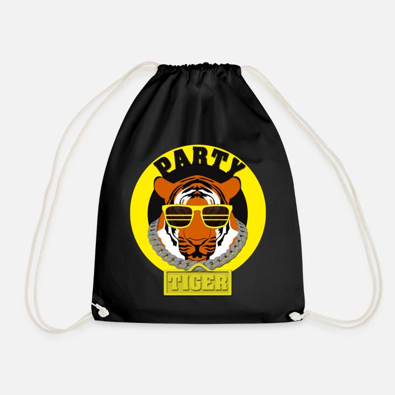 PARTYTIGER - Turnbeutel - Schwarz