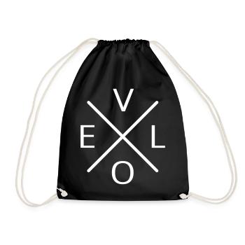 Bike - Drawstring Bag - black - Front
