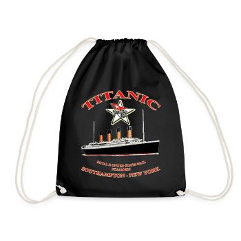 TITANIC STAR KREATION Louis RUNEMBERG © Adagp - Turnbeutel - Schwarz - Vorne