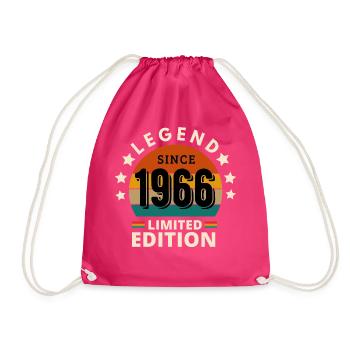 LÉGENDE 1966, MILLÉSIME 1966 - Sac de sport léger - fuchsia - Devant