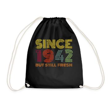 Birthday (1942) - Drawstring Bag - black - Front