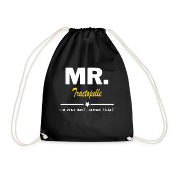 MR. souvent imité, jamais égalé Tractopelle - Sac de sport léger - noir - Devant