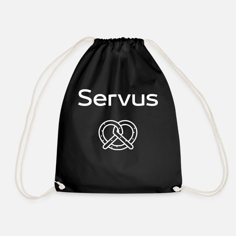 Servus - Turnbeutel - Schwarz
