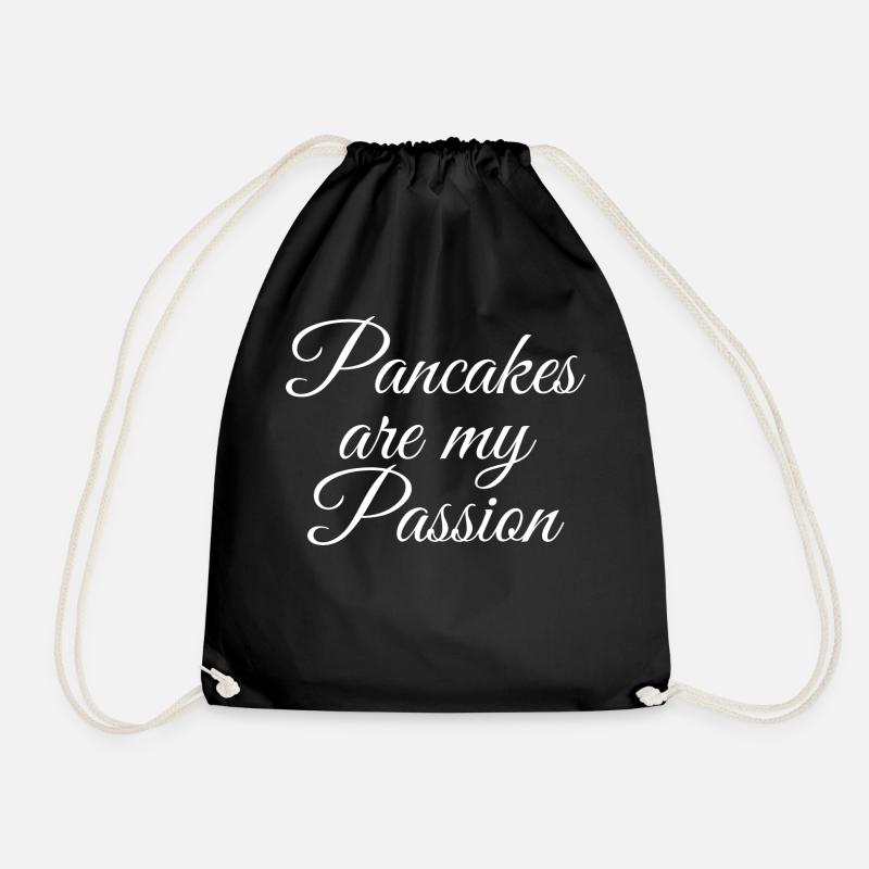 Pancakes are my Passion Pfannkuchen - Turnbeutel - Schwarz