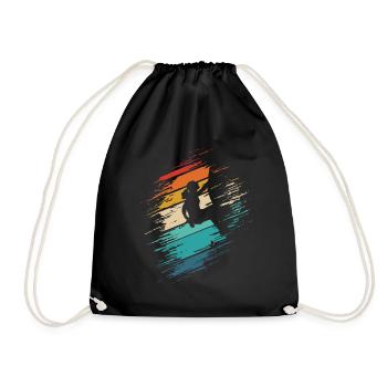 Climber - Drawstring Bag - black - Front