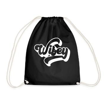 Cool Wifey Matching Couple Wedding Party Mariage - Sac de sport léger - noir - Devant