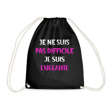 Pas difficile exigeante PNK WE - Sac de sport léger - noir - Devant