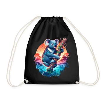 Koala - Sac de sport léger - noir - Devant
