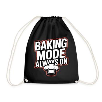 Mode de cuisson toujours activé - Sac de sport léger - noir - Devant