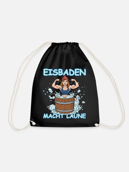 Eisbaden Für Damen - Sportstaske - sort