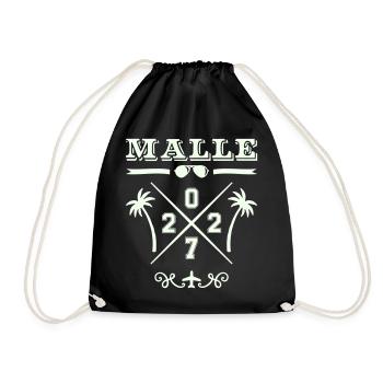 Logo rétro MALLE Strand Cross 2027 - Sac de sport léger - noir - Devant