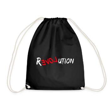 RevoLution - Turnbeutel - Schwarz - Vorne