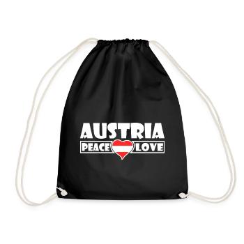 Autriche - Autriche - Sac de sport léger - noir - Devant