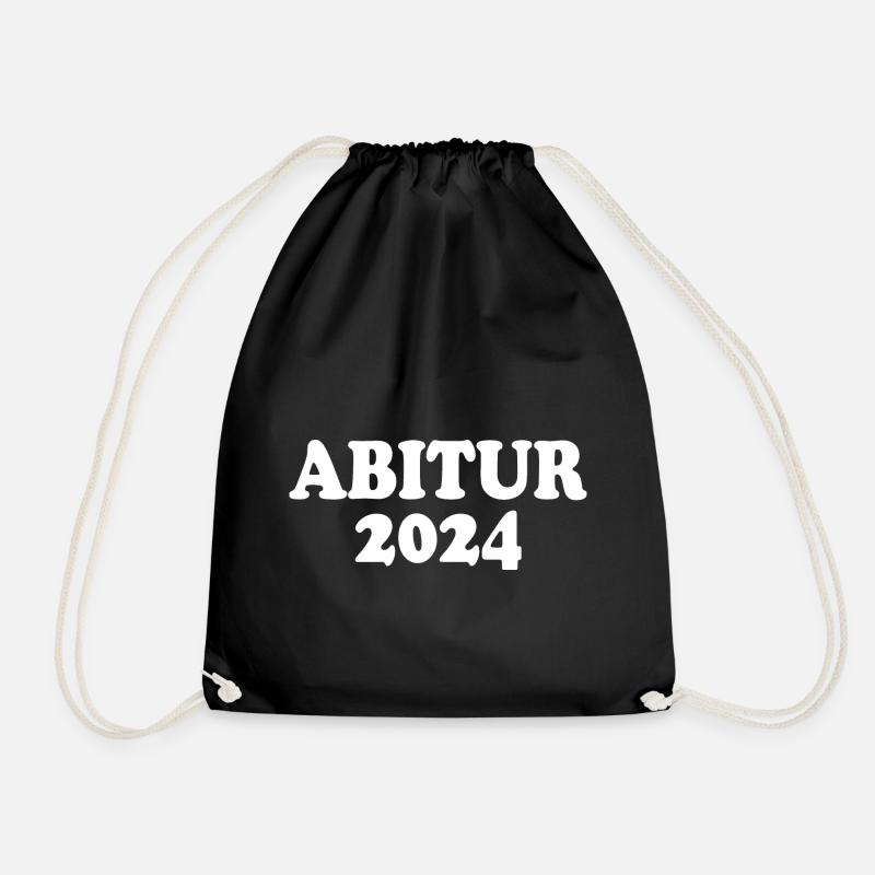 Abitur 2024 - Turnbeutel - Schwarz