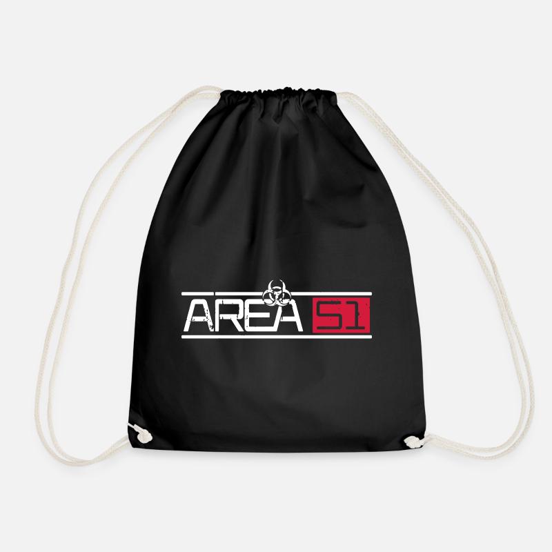 AREA 51 - Turnbeutel - Schwarz