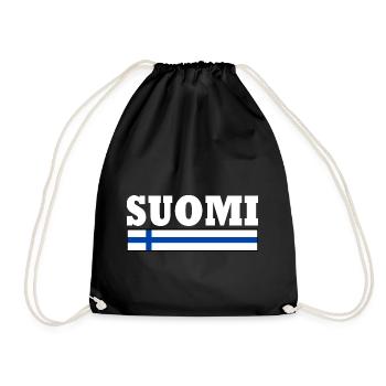 Suomi - Sac de sport léger - noir - Devant