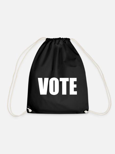 Vote - Turnbeutel - Schwarz
