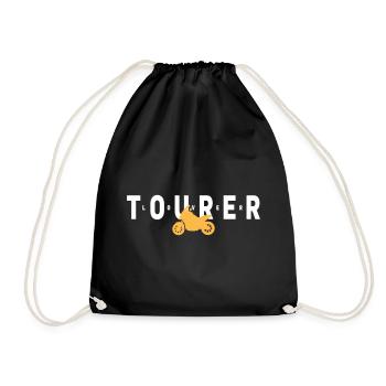 Tourer Moto Déclaration - Sac de sport léger - noir - Devant