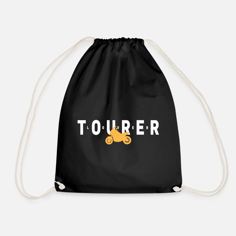 Tourer Motorrad Statement - Turnbeutel - Schwarz