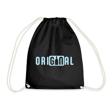 Original Gin - Drawstring Bag - black - Front