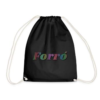 Forró T-shirts - Turnbeutel - Schwarz - Vorne