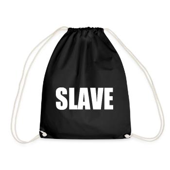 Slave - Drawstring Bag - black - Front