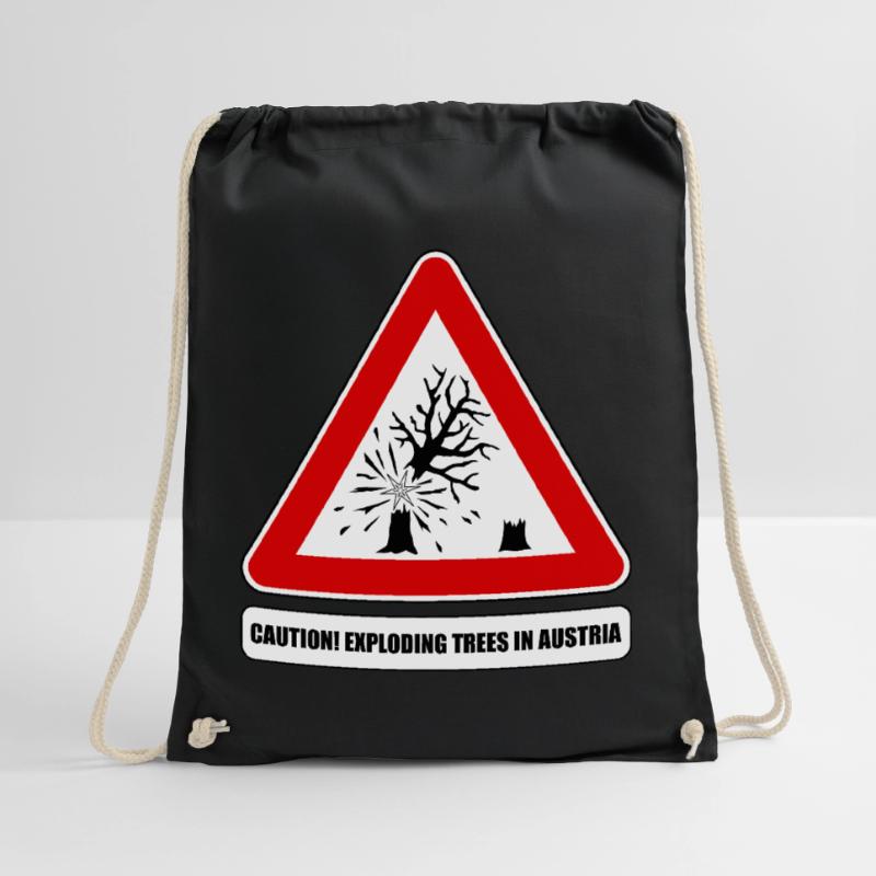 explodierende bäume,  exploding trees Austria Turnbeutel