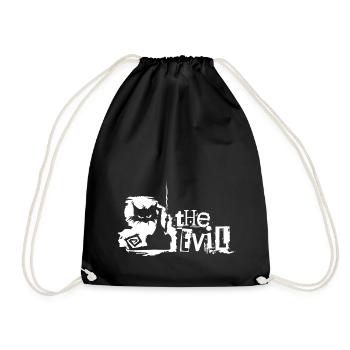 Freaky Cat Le mal - le chat maléfique fait des égratignures - Sac de sport léger - noir - Devant