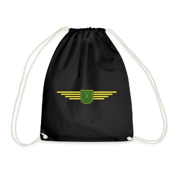 Adygea Design – Stylish for fans of the region - Drawstring Bag - black - Front
