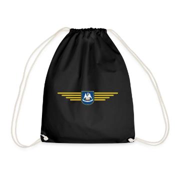 Louisiana Fan T-Shirt – Perfect for fans! - Drawstring Bag - black - Front