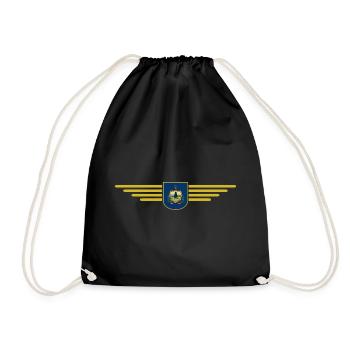 Chemise de fan du Vermont – Pure Nature - Sac de sport léger - noir - Devant
