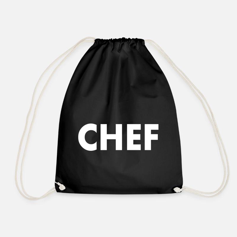 Chef - Turnbeutel - Schwarz