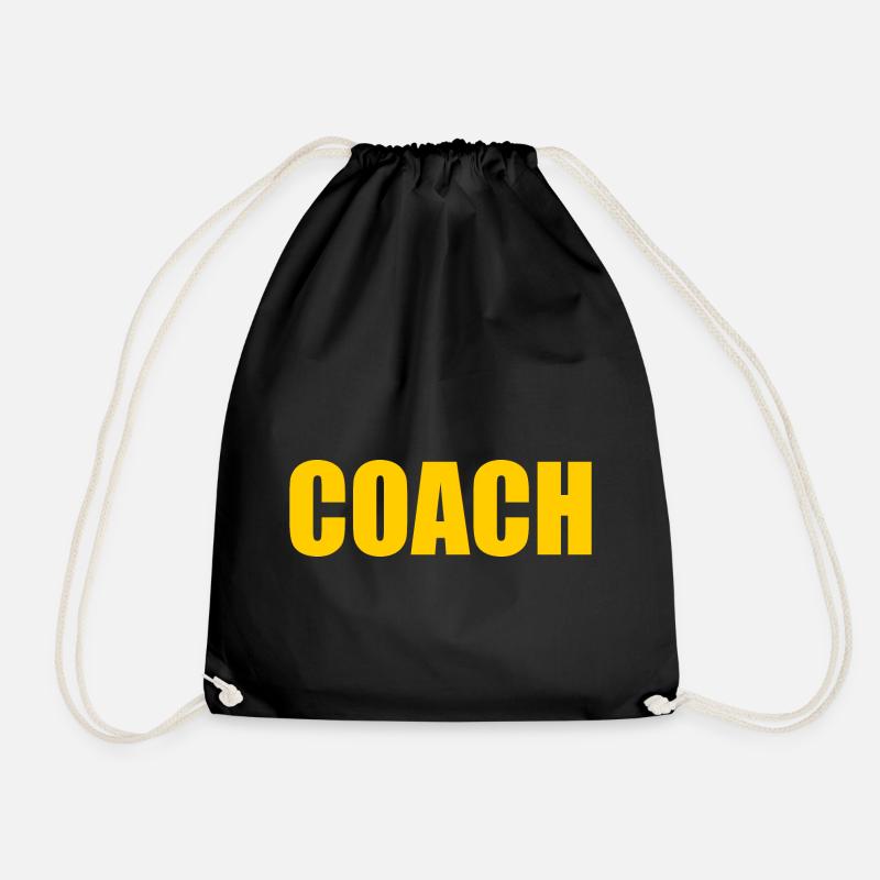 Coach - Drawstring Bag - black