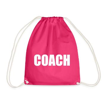 ENTRAÎNEUR - Sac de sport léger - fuchsia - Devant