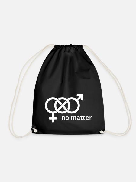 LGBT - Turnbeutel - Schwarz