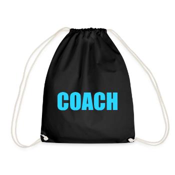 Coach - Drawstring Bag - black - Front
