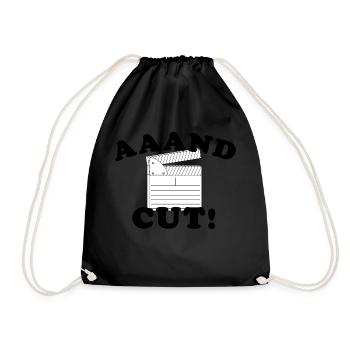 Filmmaker Movie Director Film Enthusiast - Drawstring Bag - black - Front