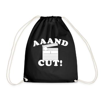 Filmmaker Movie Director Film Enthusiast - Drawstring Bag - black - Front