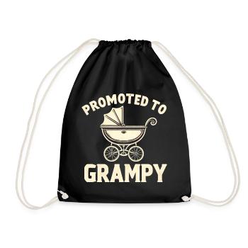Promu Grampy A Grandpas Pride - Sac de sport léger - noir - Devant