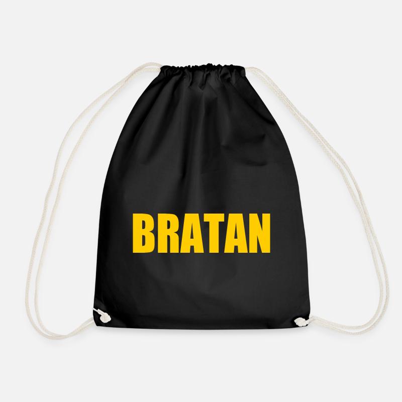 Bratan - Turnbeutel - Schwarz