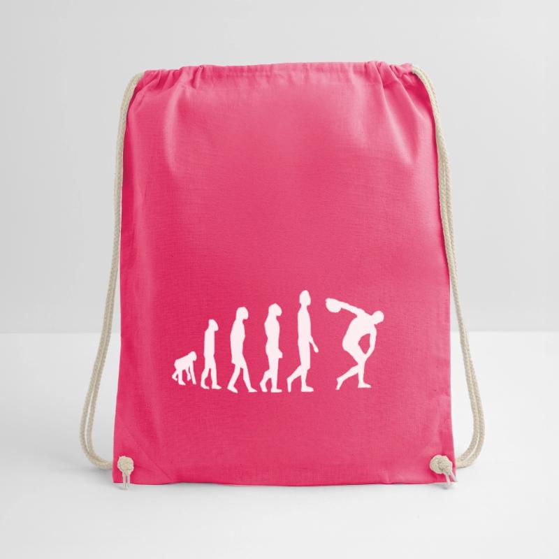 Diskuswerfen Diskuswerfer Evolution Diskus Turnbeutel