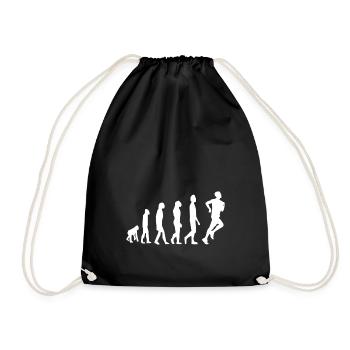 Running Evolution Run Jogging - Drawstring Bag - black - Front